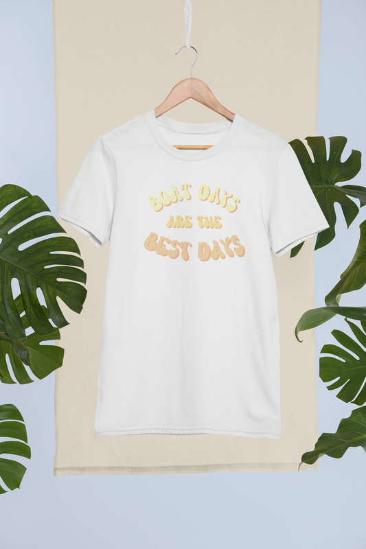 Boat Days are the Best Days tee