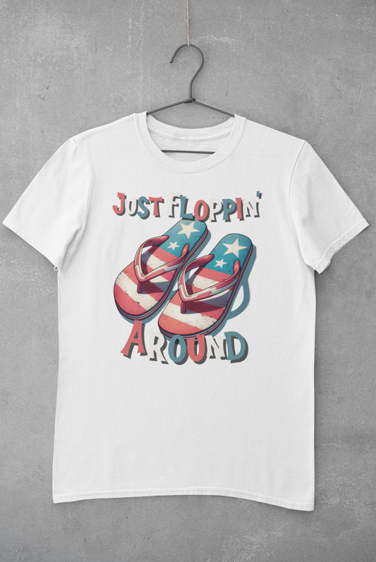 Just Floppin' Around tee