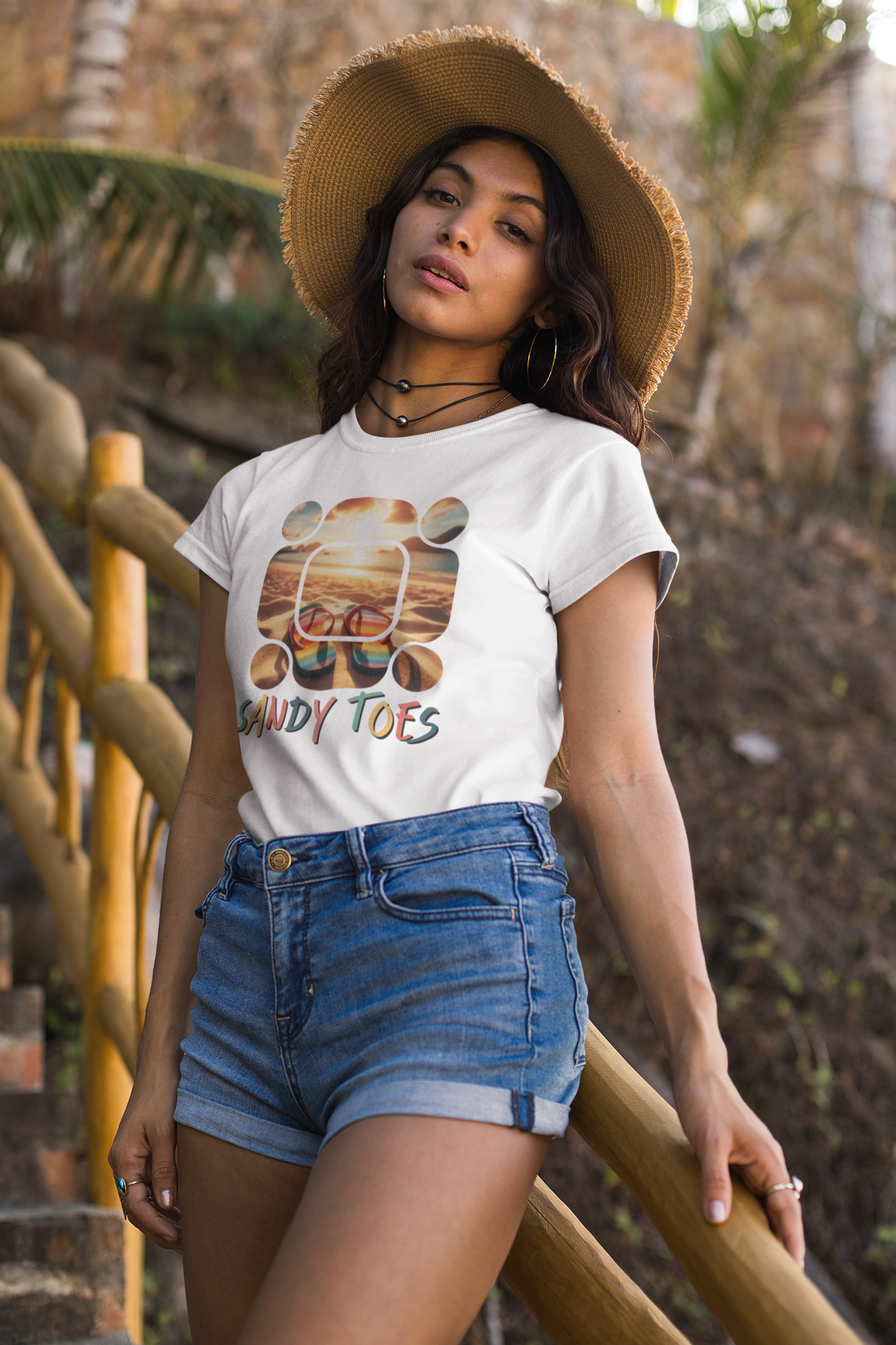 Sandy Toes tee