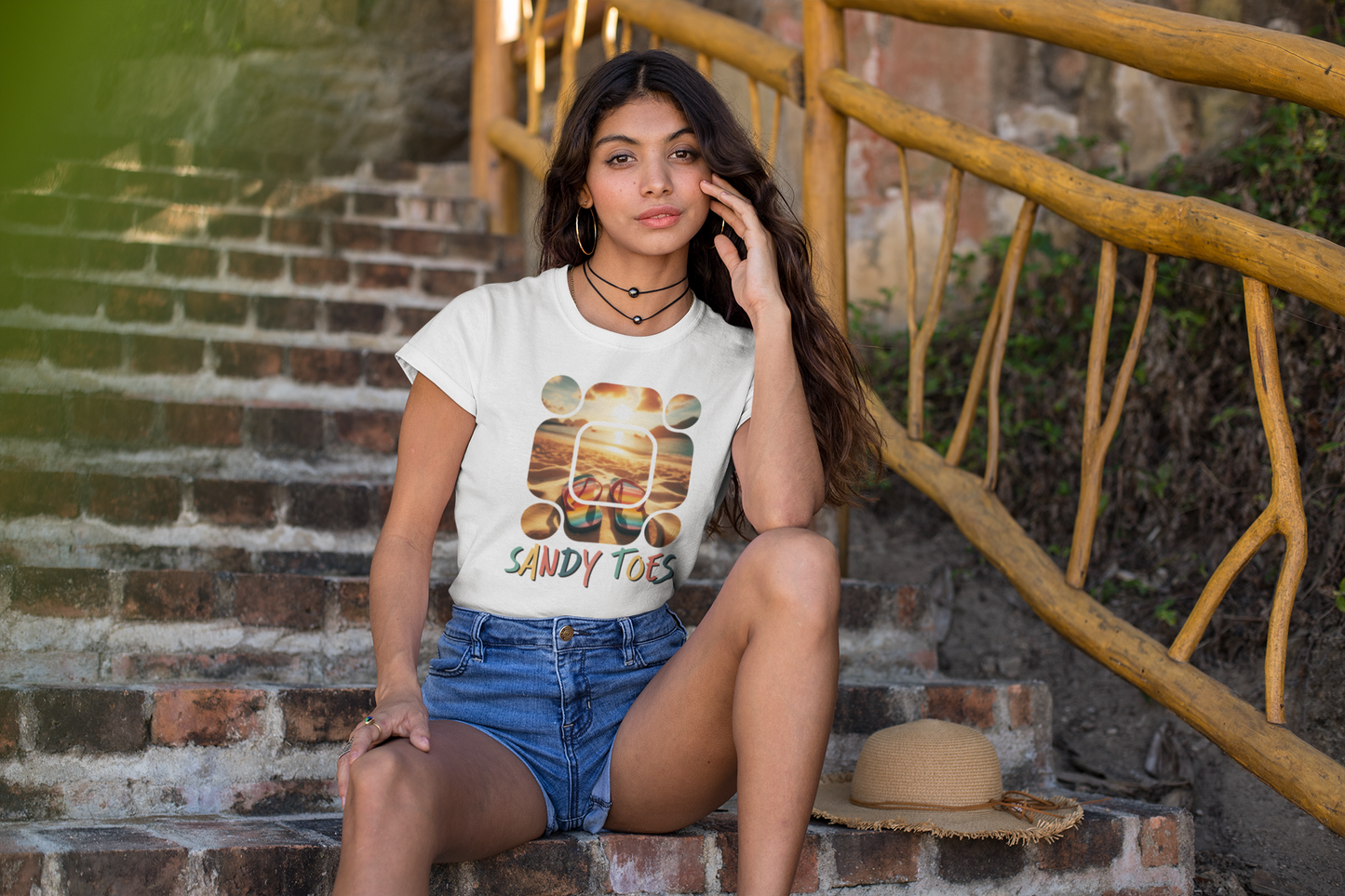 Sandy Toes tee