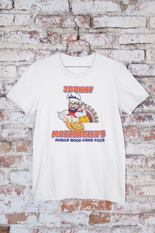 Johnny Mozzarella's t shirt (One Sided)